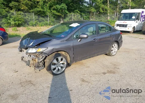 2014 Honda Civic Ex-L from USA, damaged, VIN 2HGFB2F97EH528774